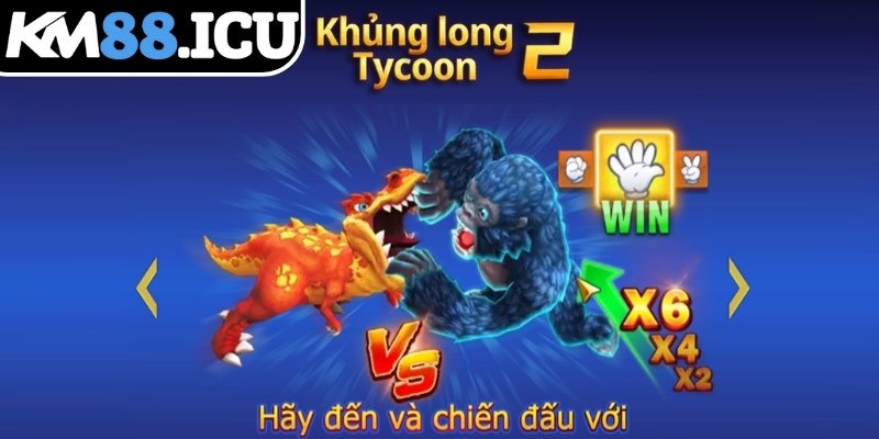 Dinosaur Tycoon II KM88 - Bản Nâng Cấp Bắn Cá Đỉnh Cao 2 Tính năng kho báu thời gian thực