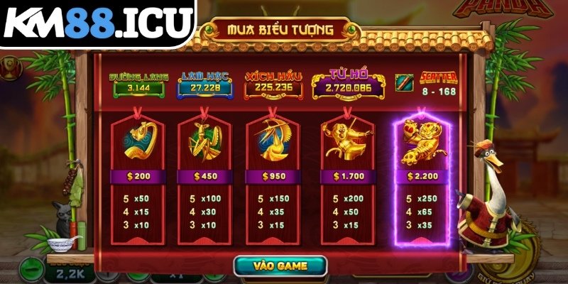 Kungfu Panda KM88 – Võ Thuật Đầy Màu Sắc Và Giải Thưởng 2 Các thuật ngữ cơ bản