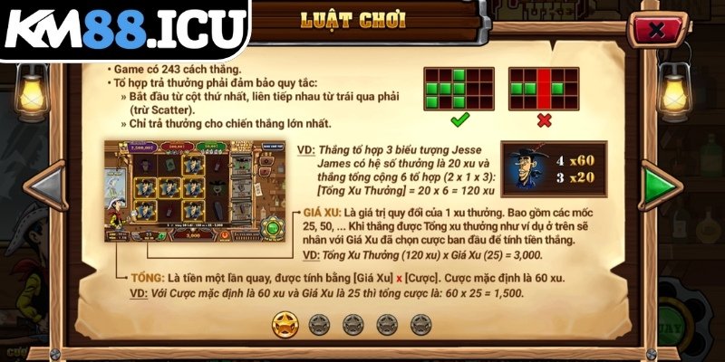 Lucky Luke KM88 – Siêu Phẩm Chủ Đề Hải Tặc Đáng Trải Nghiệm 3 Tham gia với mức vốn nhỏ trước