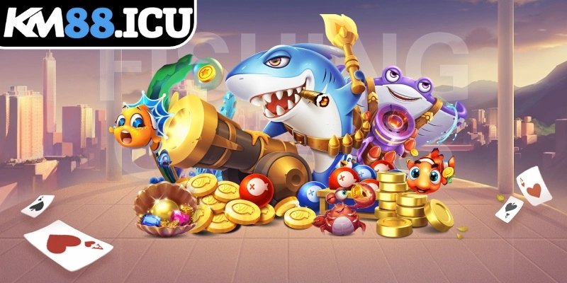 Nhắm vào đàn cá xuất hiện cùng hướng